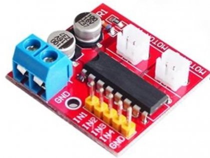 2.5A dual motor drive module forward and reverse PWM speed regulation double H bridge stepper motor super L298N