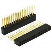 2*18 pin header 2.54mm tower long legs female for arduino shield