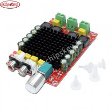 TDA7498 Amplifier Class D 2X100W Dual Channel Audio Stereo Amplifier Board DC 14-34V XH-M510