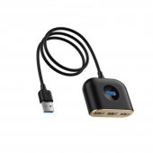 USB HUB 3.0 To Multi USB Splitter Adapter 4 Port USB Charging for Macbook Laptop Devices USB C HUB Switch USB splitter 1M