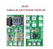 DC-DC Buck Step Down Converter Regulator Module DC 5-40V to 3V 3.3V 3.7V 5V 6V 7.5V 9V 12V 1A Power Supply Module