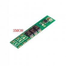 3 MOS (3.7V) single cell 3.7V lithium battery protection board / 18650 polymer battery protection 6-12A