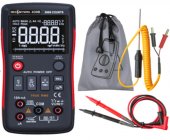 RM409B True-RMS Digital Multimeter Button 9999 Counts With Analog Bar Graph AC/DC Voltage Ammeter Current Ohm Auto/Manual