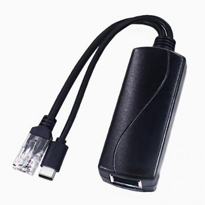 100Mbps RJ45 isolation national standard 48V to 5V Type C