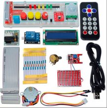 GPIO Electronics Starter Kit 1602 LCD,IR remote,LED for Raspberry Pi