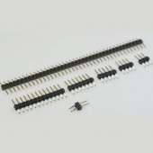 2.54 mm 40 Pin Header Male single row Right Angle 90 Deg SMD SMT Surface Mount