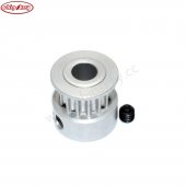 HTD-3M-09 14teeth, 9mm width, hole 8mm H7 teeth type 2F with two M3/M4 blocking screws