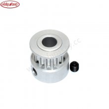 HTD-3M-09 14teeth, 9mm width, hole 8mm H7 teeth type 2F with two M3/M4 blocking screws