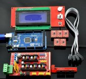 3D Printer RAMPS 1.4 + Mega 2560 + 5X A4988 + LCD 2004 Controller for RepRap