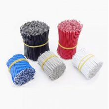 10cm UL1571 28AWG 7/0.12ts Tin breadboard jumper cable wire
