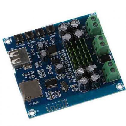 XH-M422 DC12-24V TPA3116D2 50W + 50W Bluetooth 4.0 amplifier board With Bluetooth U disk TF card player
