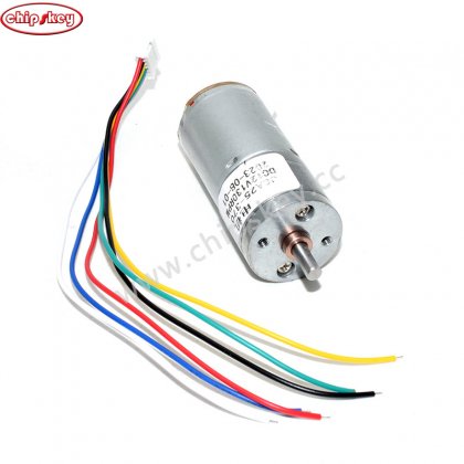 JGA25-371 12V 130RPM Motor With Encoder