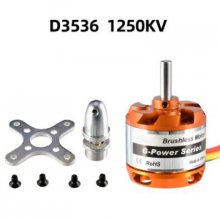 D3536 1250KV Brushless Motor