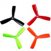 4045*3 Propeller 2pcs CW + 2pcs CCW Green and Orange