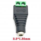Female DC Connector 3.5*1.35mm Power Jack Adapter Plug