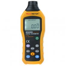 MS6208B 50-250mm Non-contact Measurement Digital Tachometer With 100 Groups Data Logging