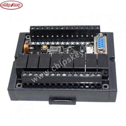 FX1N-20MR PLC Programmable Logic Controller Automation Industrial Control Board DC10-28V Power Relay Delay Module With Shell