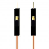 CAB_M-M 10pcs/set 30cm Male/Male Dupont Cable Brown For Breadboard