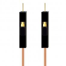 CAB_M-M 10pcs/set 30cm Male/Male Dupont Cable Brown For Breadboard
