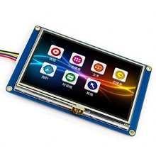 4.3-inch USART HMI serial port configuration control GPU host editing TFT LCD screen