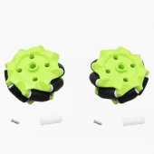 58mm Left L+Right R Mecanum Wheel With Coupling