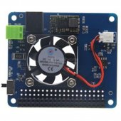 Intelligent temperature control fan power board Intelligent temperature control fan power expansion board POE 3B+