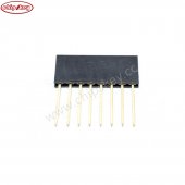 long FEMALE HEADER FEMALE 1 * 8P / 1 * 8P 2.54mm