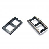 DIP-24P Wide IC Block 24P, Round Foot IC Integrated Bloc 20pcs/Tube