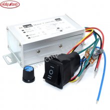 PWM DC motor stepless speed governor / 12V24V48V20A transmission / forward and reverse with switch speed control