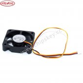 EFB0512MA 5010 5cm 12V 0.12A dual ball CPU mute cooling fan 3Wires