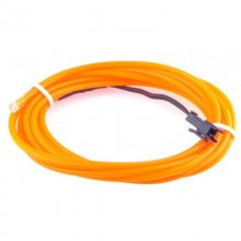 El Wire 3m long Yellow