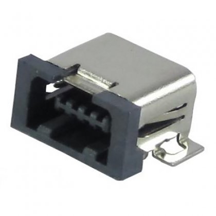 USB Connector 4 Pin Mini A Type Female/ Receptacle - Surface Mount