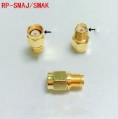 SMA MALE (hole inside) TO RP SMA FEMALE(hole inside)