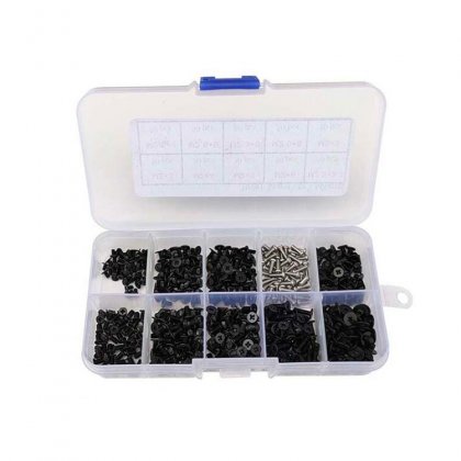 500Pc M2.3 M3 Screw Laptop Screwdriver Set Micro Computer Case Assemble Repair Electronic Mini Digital Mechanical Screw Kit