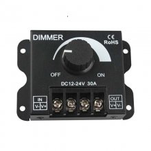 led soft and hard light strip light with dimmer/brightness adjuster/knob switch 12V/24V30A