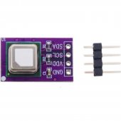 SCD40 gas sensor module detects CO2 temperature and humidity in one I2C communication