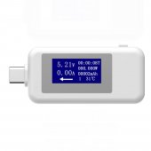 5V 9V 12V 24V 30V USB Tester Type C LCD Digital Current Voltage Charger Capacity Tester USB Charger Doctor Power Meter Voltmeter