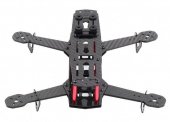 ZMR250 H250 Glassy Carbon Frame Kit 250mm Mini Quadcopter - BLACK