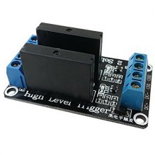 5V 2 Channel SSR Solid-State Relay Low Level Trigger With fuse Stable 240V 2A