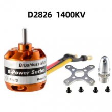 D2826 1400KV Brushless Motor