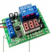 12V 0-999 seconds triggered start/countdown relay module 12V/delayed shutdown module after start