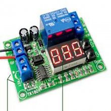 12V 0-999 seconds triggered start/countdown relay module 12V/delayed shutdown module after start