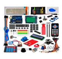 UNO r3 development board kit containing membrane keypad