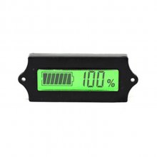 Green Display/Electric vehicle electricity meter/Lithium battery lead-acid battery Chaowei GM/Automobile electricity display module