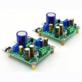 Finished board / 2pcs Mini classical version of TIP41C JLH1969 class A Dual Channel audio Amplifier DIY/finished board 12-24VDC