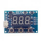 2-way PWM pulse frequency duty cycle adjustable module square wave rectangular wave signal generator stepper motor drive