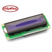 LCD1602A 3.3V Blue with solder pins