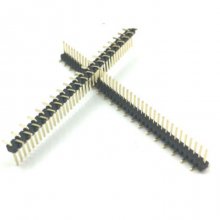 1.27mm single row pin pin header pin SMD patch 1*40P gold plated single plastic 1X40PIN dislocation