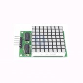 8x8 8*8 8 X 8 Square Matrix Red LED Display Dot 74hc595 Drive Driver Module