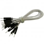 CAB_M-M 10pcs/set 30cm Male/Male Dupont Cable White For Breadboard